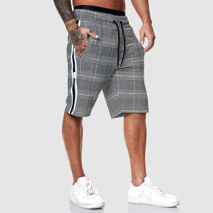 Pantalones cortos de cuadros Alpha