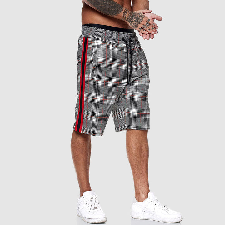Pantalones cortos de cuadros Alpha