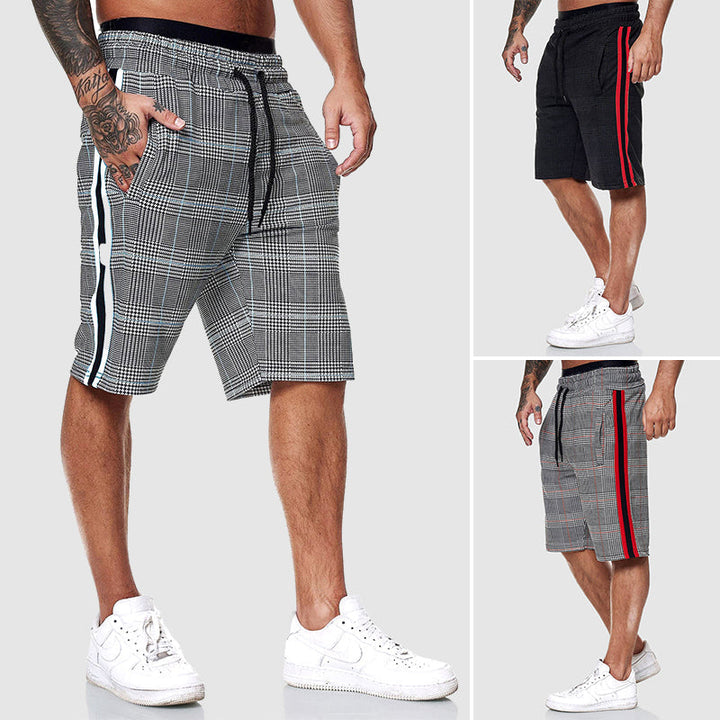 Pantalones cortos de cuadros Alpha