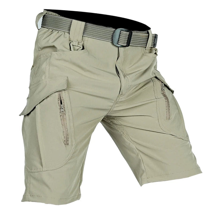 Elegancia con pantalones cortos prácticos
