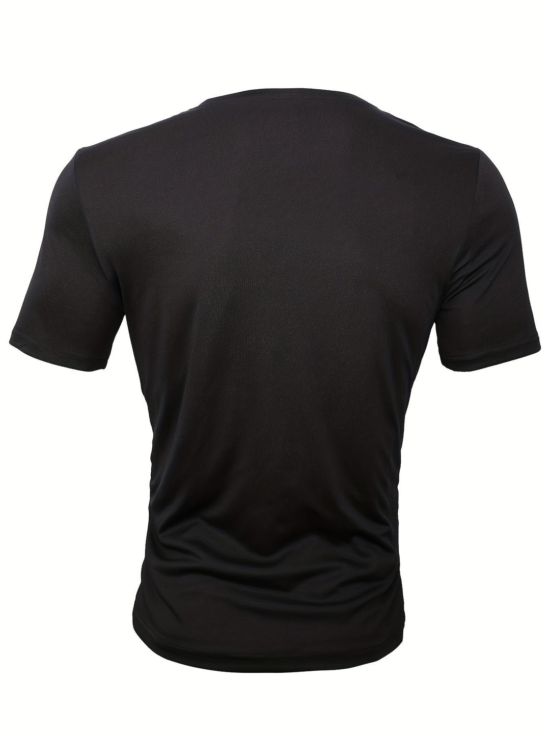 Camiseta elegante de cuello redondo con estampado gráfico