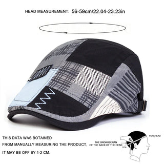 Gorra patchwork para hombre