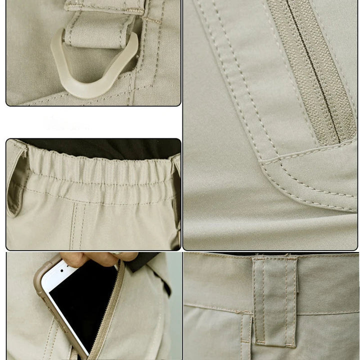 Elegancia con pantalones cortos prácticos