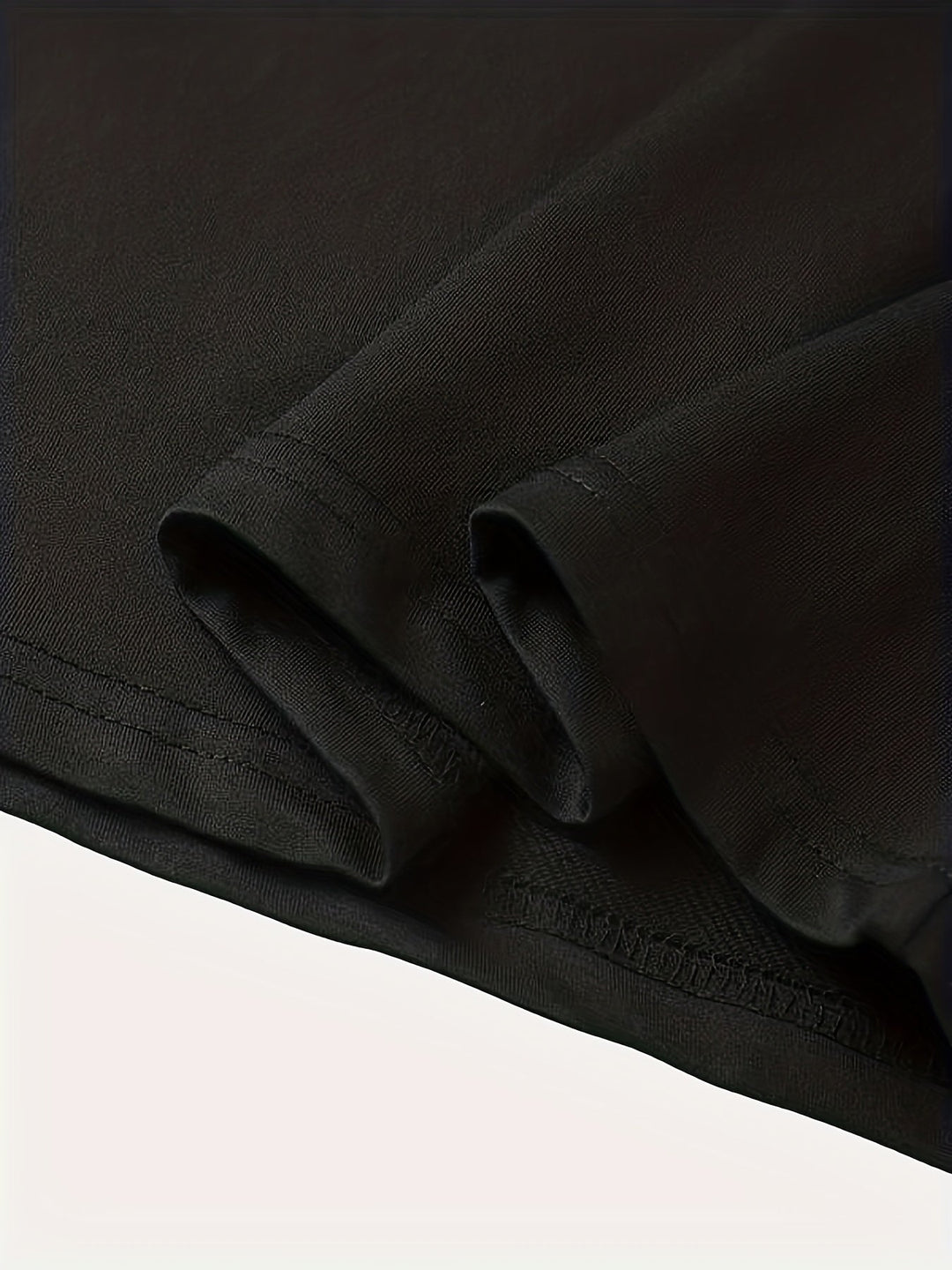 Camiseta elegante de cuello redondo con estampado gráfico