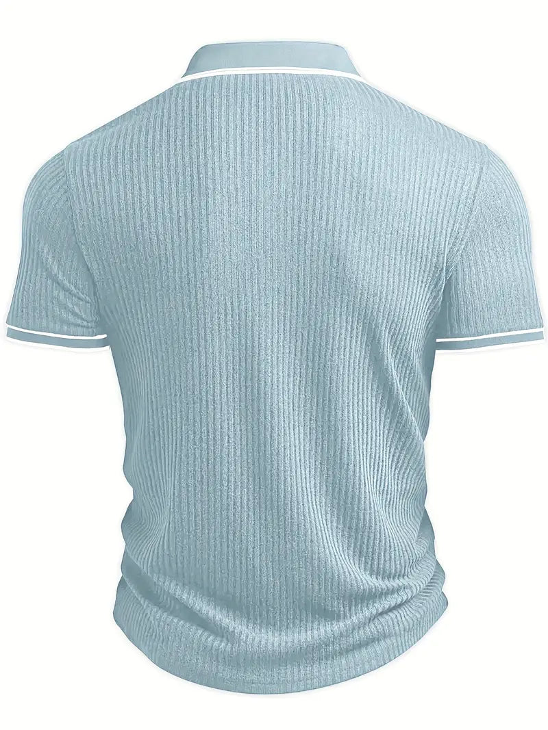 Polo elegante de manga corta