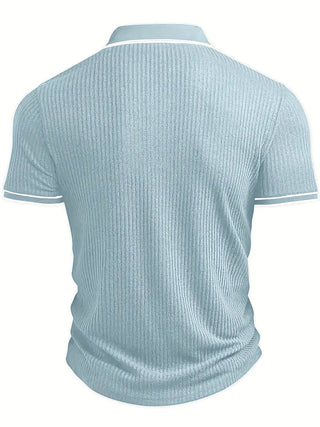 Polo elegante de manga corta