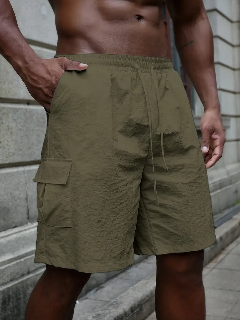 Pantalones cortos transpirables con cintura elástica