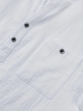 Camisa elegante de manga corta