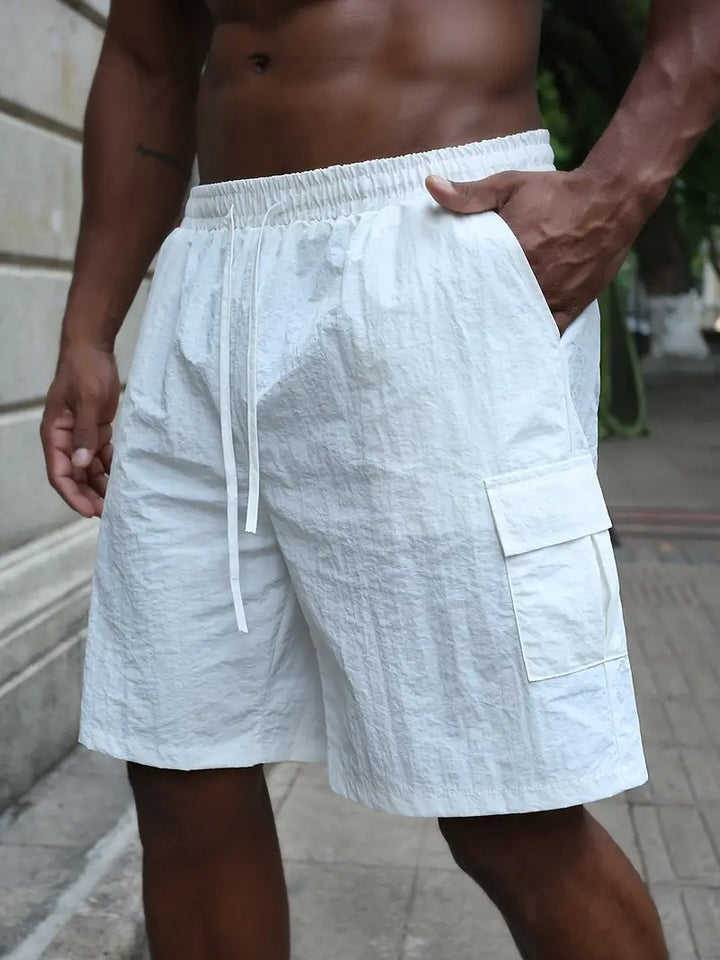 Pantalones cortos transpirables con cintura elástica