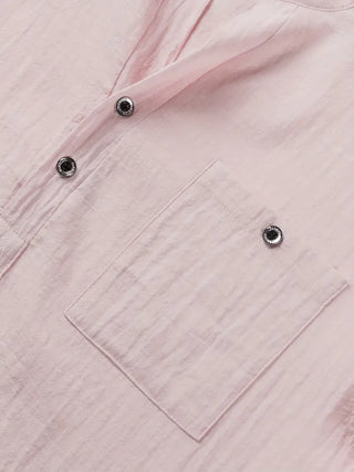 Camisa elegante de manga corta