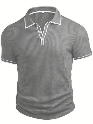 Polo elegante de manga corta