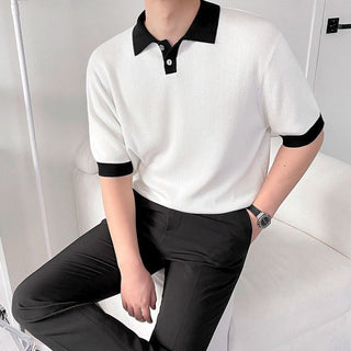 Polo de mangas amplias para hombre