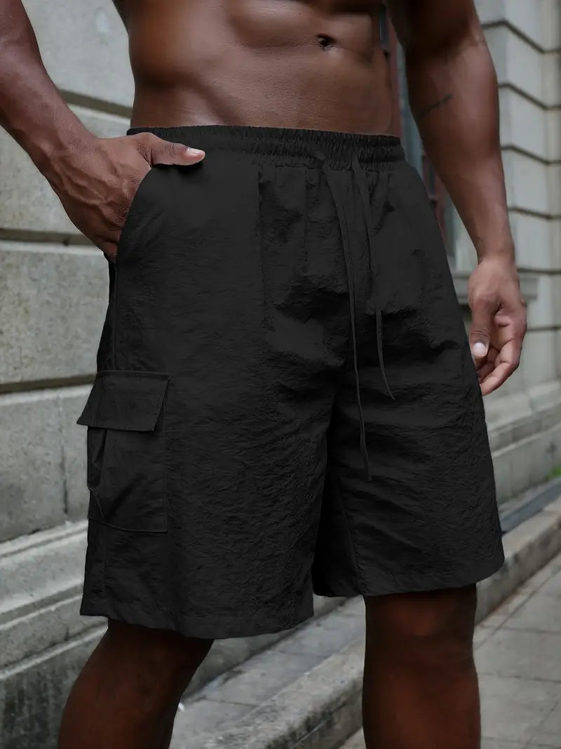 Pantalones cortos transpirables con cintura elástica