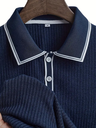 Polo elegante de manga corta