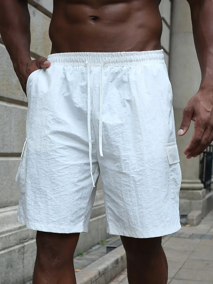Pantalones cortos transpirables con cintura elástica