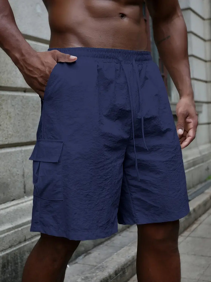 Pantalones cortos transpirables con cintura elástica