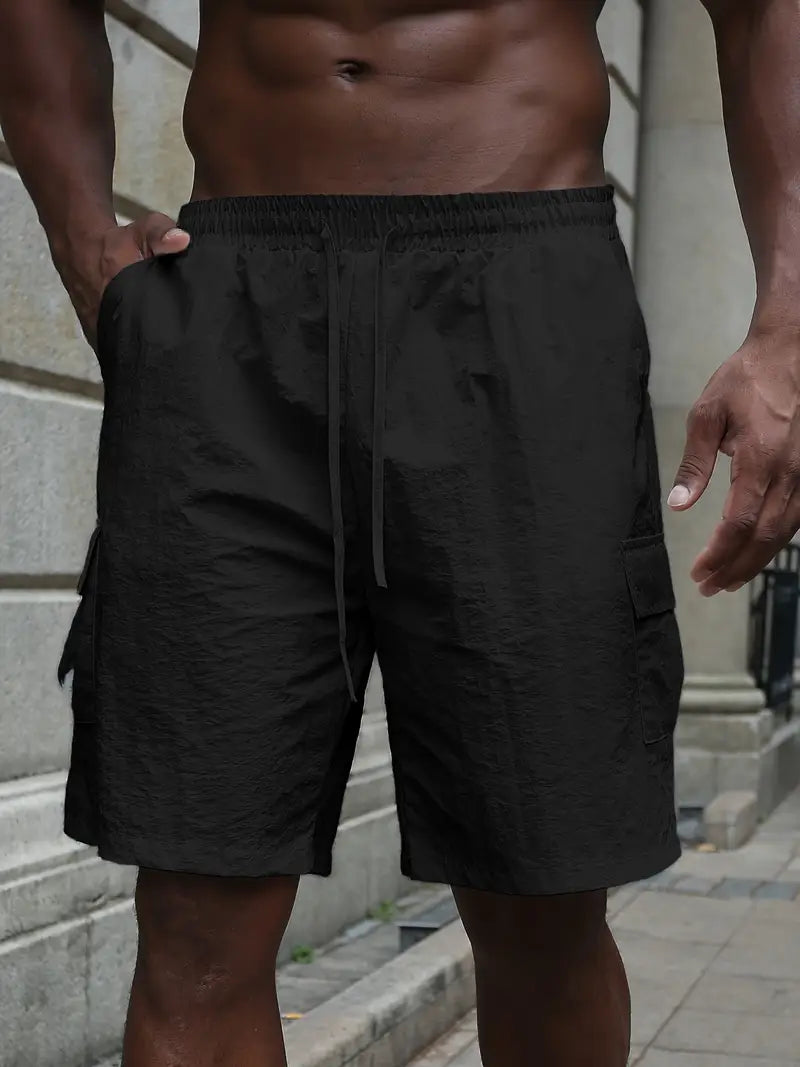 Pantalones cortos transpirables con cintura elástica